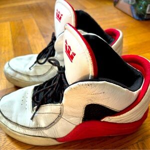 Y2K Supra x Lil Wayne Sneakers Spectre Chimera white & red Men’s Sz 9.5